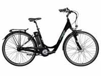 E-Bike ZÜNDAPP "Green 3.7" E-Bikes Gr. 48 cm, 28 Zoll (71,12 cm), schwarz (blau,