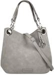 Bruno Banani Henkeltasche mit Schmuckanh&auml;nger und silberfarbenen Details