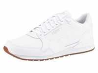 Sneaker PUMA "ST Runner v3 L Sneakers Erwachsene" Gr. 42.5, weiß (white gum beige)
