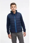 Steppweste TROLLKIDS "Kids Trondheim Vest", Jungen, Gr. 110, navy, medium blau,
