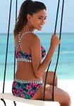 Bustier-Bikini-Top VENICE BEACH "Summer", Damen, Gr. 38, N-Gr, blau (marine