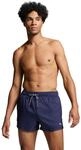 PUMA Badeshorts "PUMA SWIM MEN SHORT LENGTH SWIM SHORTS" mit seitlichen