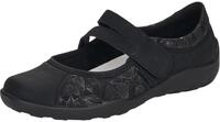 Remonte Ballerina Slipper, Schlupfschuh, Slip-On Sneaker mit dezenter Snake-Optik