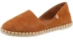 Espadrille VERBENAS "CARMEN SERRAJE", Damen, Gr. 39, braun (cognac), Veloursleder,