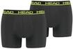 Head Boxer "HEAD BASIC BOXER 2P" 2er Pack, mit elastischem Logobund