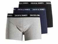 Trunk JACK & JONES "JACANTHONY TRUNKS 3 PACK NOOS" Gr. XXL, 3 St., schwarz (black)
