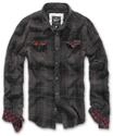 Flanellhemd BRANDIT "Brandit Herren Duncan Checked Shirt", Herren, Gr. XXL,