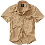 Kurzarmhemd BRANDIT "Brandit Herren Vintage Shirt shortsleeve", Herren, Gr. XL,