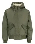 Bomberjacke BRANDIT "Brandit Herren CWU Jacket hooded", Herren, Gr. 5XL, gr&uuml;n