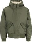Bomberjacke BRANDIT "Brandit Herren CWU Jacket hooded", Herren, Gr. 5XL, gr&uuml;n