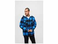 Anorak BRANDIT "Brandit Herren Lumberjacket Hooded" Gr. XL, schwarz (black, blue)