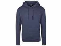 Sweatshirt URBAN CLASSICS "Urban Classics Herren Basic Sweat Hoody" Gr. L, blau