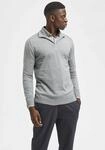 SELECTED Troyer "SLHBERG HALF ZIP CARDIGAN NOOS" Baumwolle, regular fit
