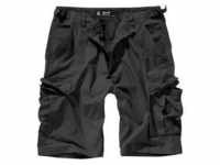 Stoffhose BRANDIT "Brandit Herren BDU Ripstop Shorts" Gr. S, US-Größen, schwarz