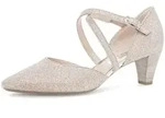 Spangenpumps GABOR "Spangenpumps", Damen, Gr. 38,5, rosa, Schuhe Spangenpumps
