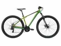 Mountainbike BIKESTAR Fahrräder Gr. 43 cm, 29 Zoll (73,66 cm), grün Hardtail für
