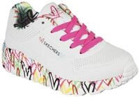 Skechers Sneaker "UNO LITE-LOVELY LUV", Schn&uuml;rschuh mit bedruckter Sohle,