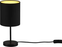 REALITY LEUCHTEN Tischleuchte "Jerry", schwarz (schwarz matt), 1, &Oslash; 13cm H: 28,5cm,