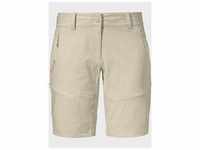 Bermudas SCHÖFFEL "Shorts Toblach2" Gr. 46, Normalgrößen, beige (humus) Damen