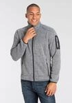 CMP Strickfleecejacke "MAN JACKET" ohne Kapuze atmungsaktiv, schnell trocknend,