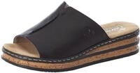 Rieker Pantolette, Plateau, Sommerschuh, Schlappen in klassischer Optik