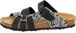 Pantolette LICO "Pantolette Bioline Lady Soft", Damen, Gr. 41, schwarz-wei&szlig;