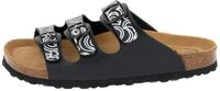 Pantolette LICO "Pantolette Bioline Lady Soft", Damen, Gr. 36, schwarz, Synthetik,