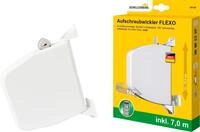 SCHELLENBERG Aufputz-Gurtwickler "Minisystem, Flexo Aufschraubwickler inkl. 7 m