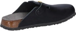 Pantolette BIRKENSTOCK "Boston ESD", Damen, Gr. 41, schwarz, Obermaterial: 100%