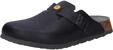 Pantolette BIRKENSTOCK "Boston ESD", Damen, Gr. 41, schwarz, Obermaterial: 100%