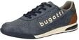 Sneaker BUGATTI "bugatti Sneaker Lederimitat", Herren, Gr. 40, blau, Lederimitat,
