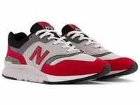 Sneaker NEW BALANCE "CM997 "Varsity Pack"" Gr. 40,5, grau (rot, weiß, grau) Schuhe