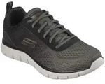 Wanderschuh SKECHERS "Track", Kinder, Gr. 45, grau (dunkelgrau), Obermaterial: 100%