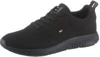 Tommy Hilfiger Sneaker "CORPORATE KNIT RIB RUNNER", Freizeitschuh, Halbschuh,