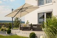 Schneider Schirme Ampelschirm "Rhodos Smart" BxL: 300x300 cm, Alu/Polyester, inkl.