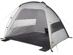 Strandmuschel HIGH PEAK "Rapid Beach 80", grau (aluminium, dunkelgrau), Zelte, B/H/L: