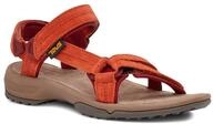 Sandale TEVA "Terra Fi Lite Suede Womens", Damen, Gr. 37, orange, Leder, Schuhe