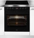 Amica Induktions Herd-Set "EHIX 933 133 S" mit 1-fach-Teleskopauszug Simple Steam