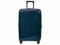 Koffer SAMSONITE "NUON 69" Gr. B/H/T: 45 cm x 69 cm x 28 cm 79 l, blau (metallic dark