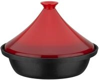 Schmortopf GSW "Shadow", rot, H:22cm &Oslash;:30cm, T&ouml;pfe, Orientalische Tajine aus