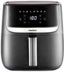 Medion Hei&szlig;luftfritteuse "E50 XL (MD 10532), 5,7 L Korbvolumen, 8