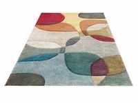 Teppich MY HOME "Liva" Teppiche Gr. B/L: 160 cm x 230 cm, 13 mm, 1 St., bunt...
