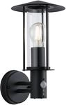 Paulmann Au&szlig;en-Wandleuchte "Classic IP44 173mmmax. 15W 230V Dunkelgrau Metall, Glas"