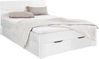 rauch Bett "Einzelbett Doppelbett Stauraum FLEXX Breiten 90/140/180 cm" Einzelbett