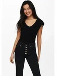 ONLY V-Shirt "ONLBELIA &ndash; V-Ausschnitt f&uuml;r femininen Sommerkomfort"