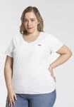 Levis Plus V-Shirt "V NECK TEE" Figurumspielende Passform