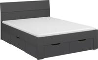 rauch Bett "Einzelbett Doppelbett Stauraum FLEXX Breiten 90/140/180 cm"...
