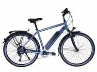 E-Bike HAWK BIKES "HAWK" E-Bikes Gr. 50 cm, 28 Zoll (71,12 cm), blau E-Bikes