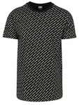 URBAN CLASSICS T-Shirt "Urban Classics Herren Allover Logo Tee" 1 Stk.