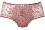 Taillenslip ANITA "Taillenslip Fleur", Damen, Gr. 44, rot (berry), Obermaterial: 80%